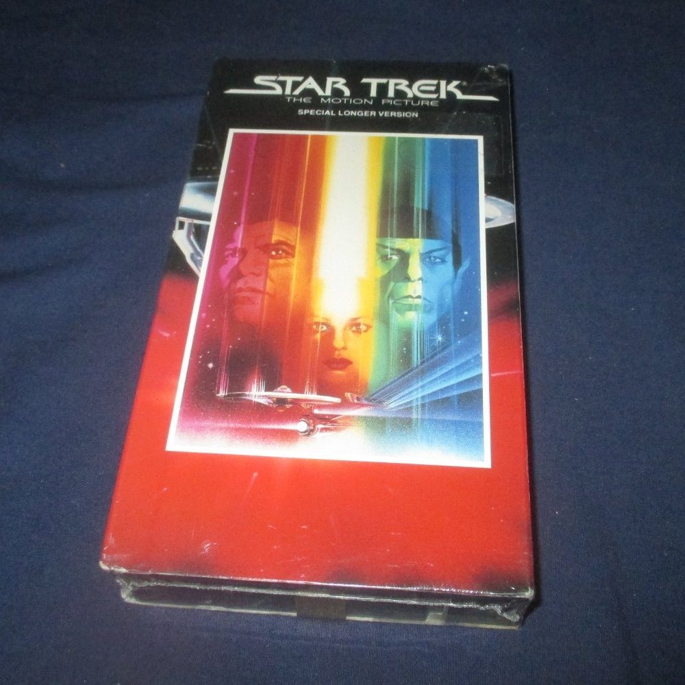 Star Trek: The Motion Picture (VHS, 1991, unopened / new) w/ watermark